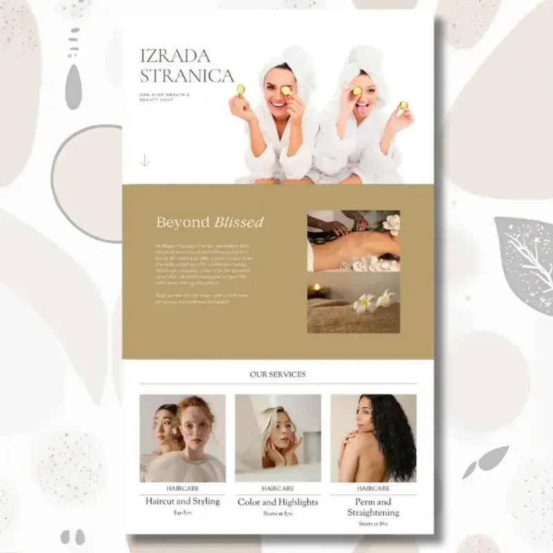 Med Spa web dizajn
